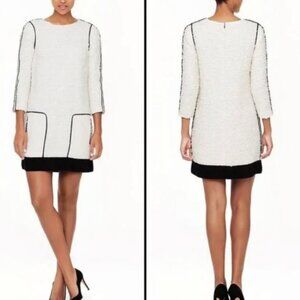 J.Crew Collection Snow Tweed Dress Womens Size 00